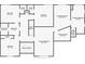 Upstairs layout showing bedrooms, bathrooms and closets with key dimensions for easy planning at 610 Golden Meadows Ln, Suwanee, GA 30024