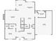 Detailed floor plan showcasing the layout of the entire house with room dimensions at 610 Golden Meadows Ln, Suwanee, GA 30024