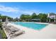 Community pool with ample seating and covered lounge areas at 1640 Settindown Dr, Roswell, GA 30075