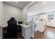 Functional office nook adjacent to the kitchen, offering convenience and style at 807 Parker Pass, Peachtree City, GA 30269