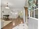 Inviting living room with fireplace and open floor plan at 3754 Berkeley Xing, Duluth, GA 30096