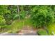 An aerial view of the backyard with lush foliage at 2556 Defoors Ferry Nw Rd, Atlanta, GA 30318