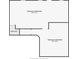 Unfinished basement with dimensions 36'7