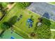 Aerial view of the community's playgound at 3260 Ridgefair Dr, Cumming, GA 30040