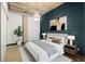 Comfortable bedroom with stylish decor, ample natural light, and sleek furnishings at 660 Glen Iris Dr # 206 & 109, Atlanta, GA 30308