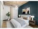 Comfortable bedroom with stylish decor, ample natural light, and sleek furnishings at 660 Glen Iris Dr # 206 & 109, Atlanta, GA 30308