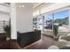 Modern lobby area with stylish decor, a reception desk, and large windows at 660 Glen Iris Dr # 206 & 109, Atlanta, GA 30308