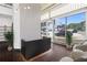 Contemporary reception area with a sleek desk, modern lighting, and large windows at 660 Glen Iris Dr # 206 & 109, Atlanta, GA 30308