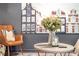 Cozy living room with a decorative coffee table, leather chair, and charming artwork at 999 Washington Sw St, Atlanta, GA 30315