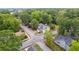 Residential area of a neighborhood with mature trees surrounding the properties at 1796 Center Ave, East Point, GA 30344