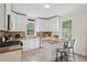 Well-lit kitchen with white cabinets, granite countertops, and a breakfast bar at 1796 Center Ave, East Point, GA 30344