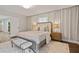 Serene bedroom with neutral tones, a plush bed, and elegant decor at 50 Stonington Pl, Marietta, GA 30068