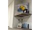 Open shelving displays curated decor for a personal touch in the kitchen at 50 Stonington Pl, Marietta, GA 30068