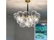 Unique bubble chandelier lighting fixture at 50 Stonington Pl, Marietta, GA 30068