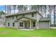 Large backyard featuring a covered patio at 145 Bre Dr, Fayetteville, GA 30215