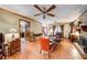Bright living area with hardwood floors, fireplace, and an open layout perfect for entertaining at 2285 Ashton Ridge Dr, Dacula, GA 30019