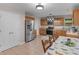 Kitchen features stainless steel appliances, ample counter space, and tiled flooring at 445 Royal St, Mcdonough, GA 30253