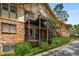 Beautiful brick exterior with black metal stairs and balcony, highlighting the architecture and design at 1177 Church St # A, Decatur, GA 30030