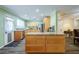 Spacious kitchen featuring a large island, stainless steel appliances, and ample cabinetry at 1420 Hillside Se Pl, Conyers, GA 30094