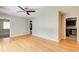 Inviting living room showcasing gleaming hardwood floors and ample natural light, perfect for entertaining and comfortable living at 2564 Riggs Dr, East Point, GA 30344