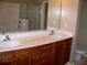 Spacious bathroom with double sinks, marble countertops, and updated fixtures at 3500 Sweetwater Rd # 522, Duluth, GA 30096