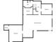 Layout of basement showcasing storage, workshop, recreation room, bath, hall and bedroom at 4012 Ironhill Ln, Woodstock, GA 30189