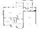 Home plan featuring living room, kitchen, bedrooms, bathrooms, foyer, garage and dining area at 4012 Ironhill Ln, Woodstock, GA 30189