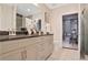 Spacious bathroom with double vanity, sleek fixtures, and walk-in closet providing a luxurious feel at 855 Peachtree Ne St # 1311, Atlanta, GA 30308