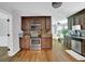 Modern kitchen featuring stainless steel appliances and custom cabinetry at 1315 Arden Sw Dr, Marietta, GA 30008