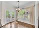 Bright breakfast nook with a view of the deck and backyard at 2350 Shore View Nw Way, Suwanee, GA 30024