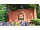 A brick sign marks the entrance to the Richland community at 2350 Shore View Nw Way, Suwanee, GA 30024