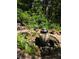 Exterior backyard with a fountain at 406 Vivian Way, Woodstock, GA 30188