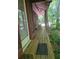Exterior front porch with chairs at 406 Vivian Way, Woodstock, GA 30188