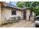 Back deck featuring an outdoor table and seating, perfect for enjoying outdoor meals at 410 Lima Ct, Woodstock, GA 30188