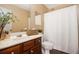 Bathroom featuring vanity, tub, and shower at 3364 Thornbridge Dr # 0, Powder Springs, GA 30127