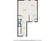Layout featuring a living room, dining area, kitchen, bath and foyer, providing a compact, functional design at 3364 Thornbridge Dr # 0, Powder Springs, GA 30127
