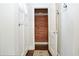 Hallway view showing a wooden-lined closet that adds a unique touch to the space at 139 Merritt Se St, Marietta, GA 30060