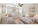 Bright bedroom with two beds, white furniture, and plenty of natural light at 2300 Newport Lndg, Atlanta, GA 30009