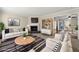 Cozy living room with fireplace, plush seating, stylish decor and an inviting atmosphere at 2300 Newport Lndg, Atlanta, GA 30009