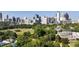 Overhead view of Piedmont Park, adjacent to property location, offering green space and recreational activities at 272 14Th St # 23, Atlanta, GA 30309