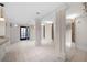Spacious Basement features large-format tile flooring, support columns, and natural light at 272 14Th St # 23, Atlanta, GA 30309