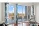 Bright balcony view with chairs and decor at 2950 Mount Wilkinson Se Pkwy # 505, Atlanta, GA 30339