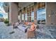 Cozy outdoor lounge area with comfortable seating and a fire pit at 2950 Mount Wilkinson Se Pkwy # 505, Atlanta, GA 30339