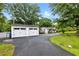 Driveway with a detached garage offering plenty of parking at 1430 Mineral Springs Rd, Hoschton, GA 30548