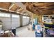 Spacious garage with ample storage, perfect for projects and parking at 1430 Mineral Springs Rd, Hoschton, GA 30548