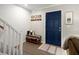 Hallway with decor and door to outside at 2458 Zachary Woods Dr, Marietta, GA 30064