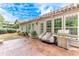 Outdoor patio featuring a grill, patio furniture and patterned concrete, perfect for entertaining at 4460 Delano Dr, Cumming, GA 30040
