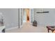 Office space with french doors and neutral carpeting at 4460 Delano Dr, Cumming, GA 30040