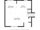 First floor layout includes a living room, kitchen, dining area, and stairs to the upper level at 2814 Lloyd Rd, Decatur, GA 30034