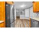 Stylish kitchen with stainless steel appliances and an open floorplan for entertaining at 1714 Boulder Walk Se Ln, Atlanta, GA 30316